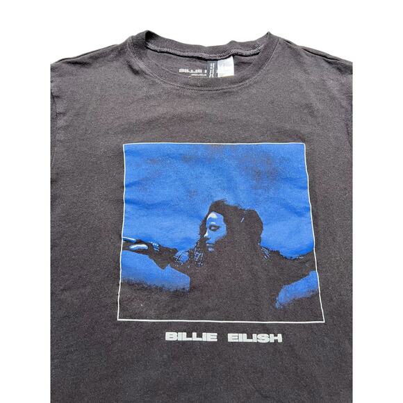 Vintage look Billie Eilish Hit Me Hard And Soft Tracklist T Shirt Medium / Retro - Picture 3 of 12